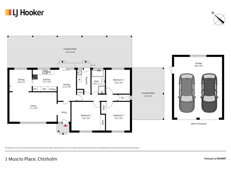 1 Muscio Place, Chisholm ACT 2905