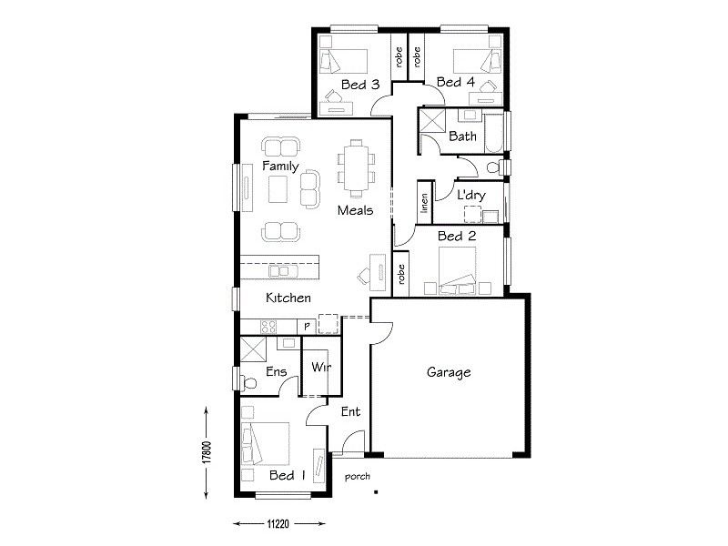 Lot 15 Culgoa Drive, Plainland QLD 4341 Floorplan