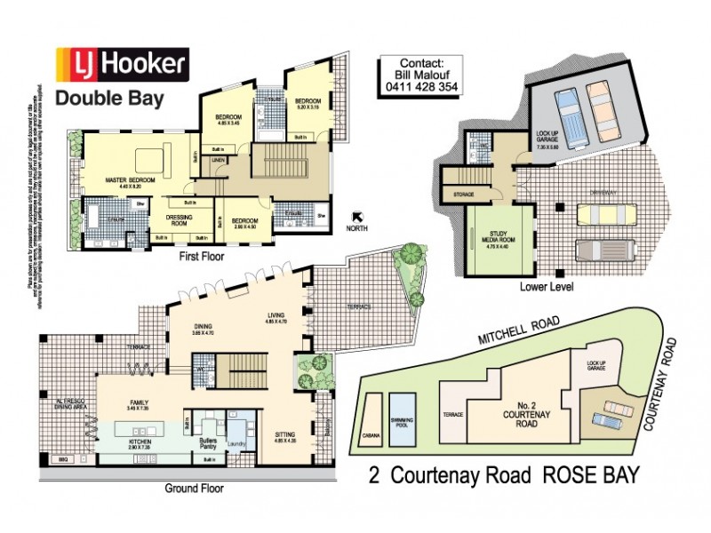 2 Courtenay Road, Rose Bay NSW 2029 Floorplan