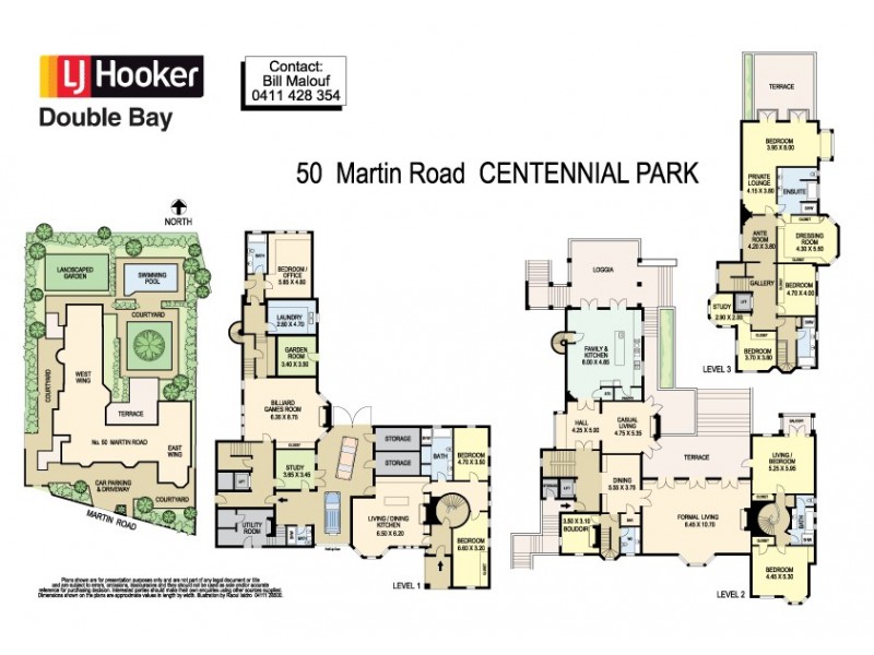50 Martin Road, Centennial Park NSW 2021 Floorplan