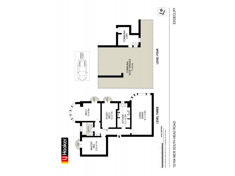 10/164 New South Head Rd, Edgecliff NSW 2027 Floorplan