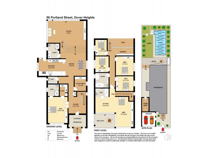56 Portland Street, Dover Heights NSW 2030 Floorplan