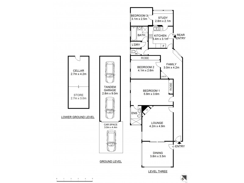 6/14 Carabella Street, Kirribilli NSW 2061 Floorplan