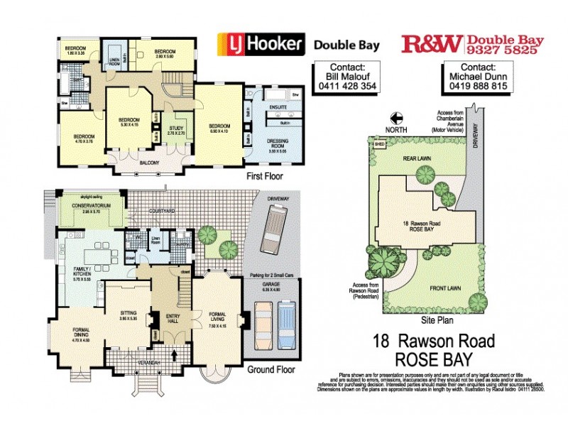 18 Rawson Road, Rose Bay NSW 2029 Floorplan