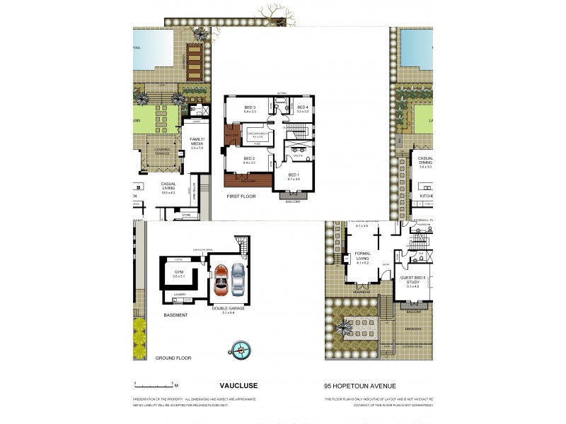95 Hopetoun Avenue, Vaucluse NSW 2030 Floorplan