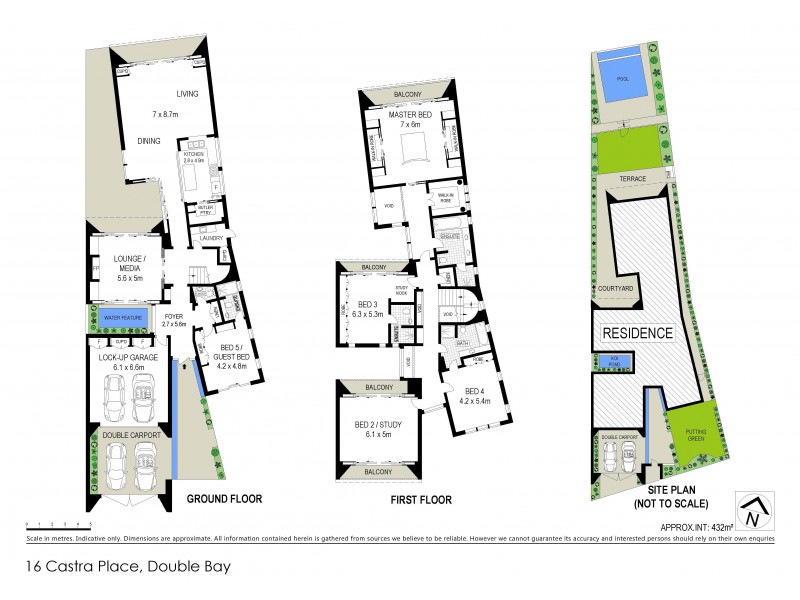 16 Castra Place, Double Bay NSW 2028 Floorplan