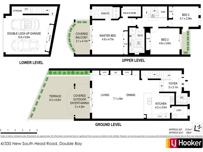 4/335 New South Head Road, Double Bay NSW 2028 Floorplan