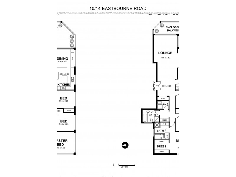 10/14 Eastbourne Road, Darling Point NSW 2027 Floorplan