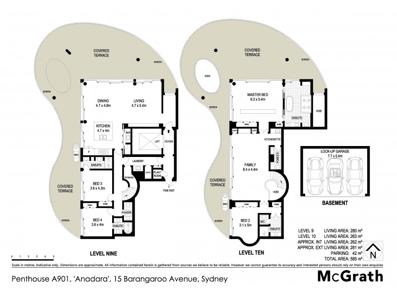 A901/15 Barangaroo Avenue, Sydney NSW 2000 Floorplan