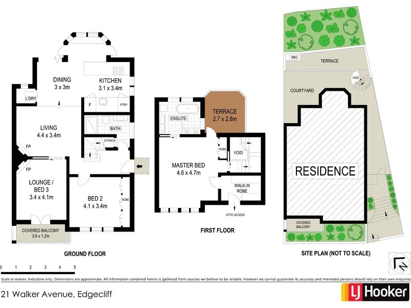 21 Walker Avenue, Edgecliff NSW 2027 Floorplan