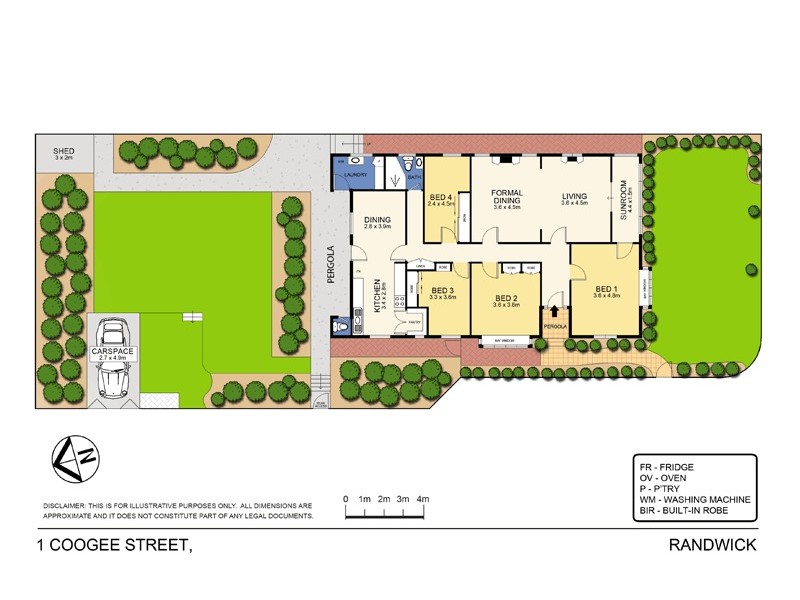 1 Coogee Street, Randwick NSW 2031 Floorplan