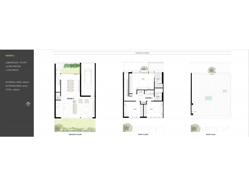 2/587 OSH Rd (Access From Princess Street), Rose Bay NSW 2029 Floorplan