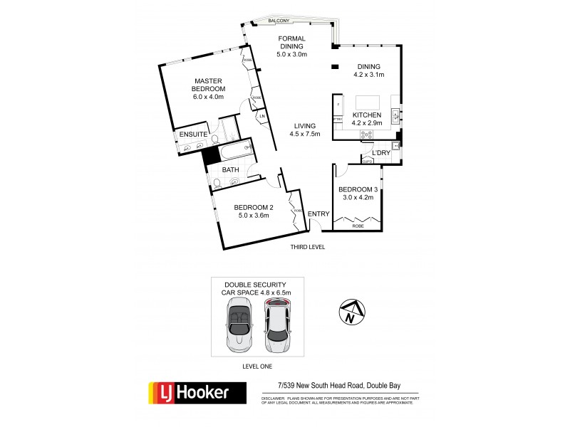 7/539 New South Head Road, Double Bay NSW 2028 Floorplan