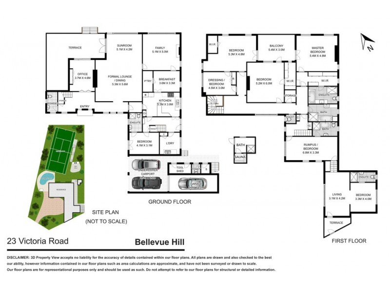 23 Victoria Road, Bellevue Hill NSW 2023 Floorplan
