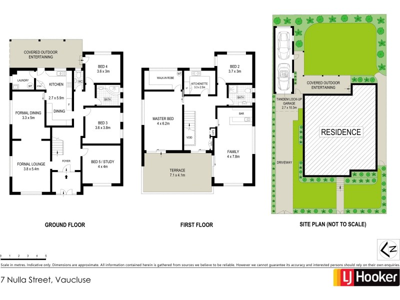 7 Nulla Street, Vaucluse NSW 2030 Floorplan