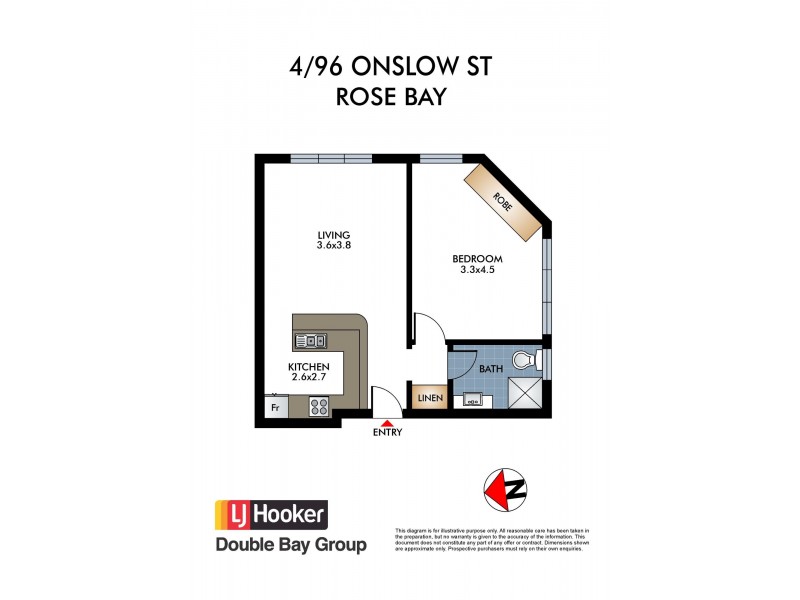 4/96 Onslow Street, Rose Bay NSW 2029