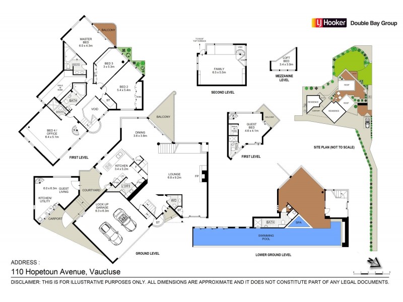 110 Hopetoun Avenue, Vaucluse NSW 2030 Floorplan