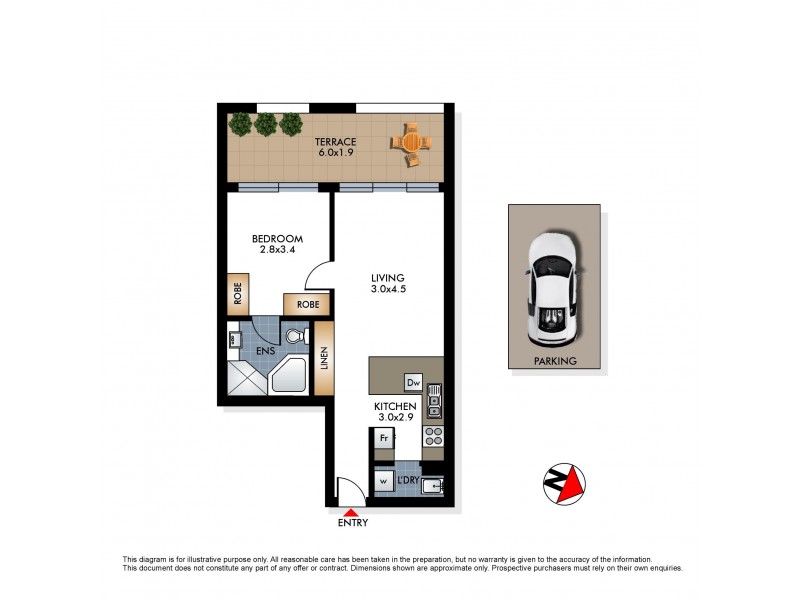 506/34-52 Alison Road, Randwick NSW 2031 Floorplan