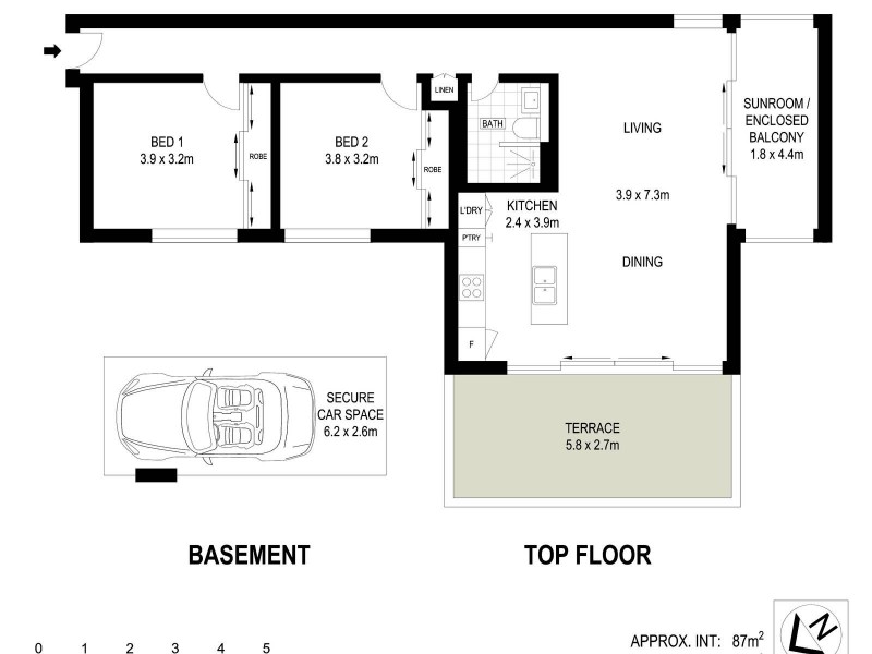 406/10 Jaques Ave, Bondi Beach NSW 2026 Floorplan