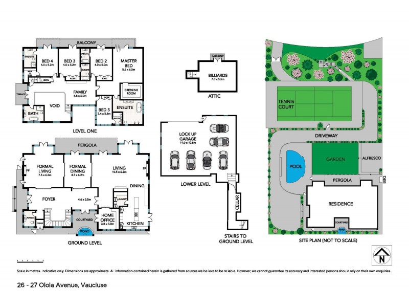 26-27 Olola Ave, Vaucluse NSW 2030 Floorplan