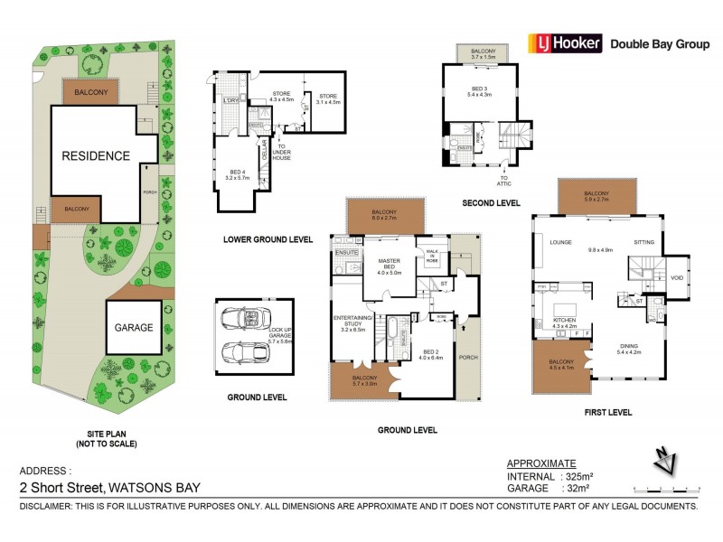 2 Short Street, Watsons Bay NSW 2030 Floorplan