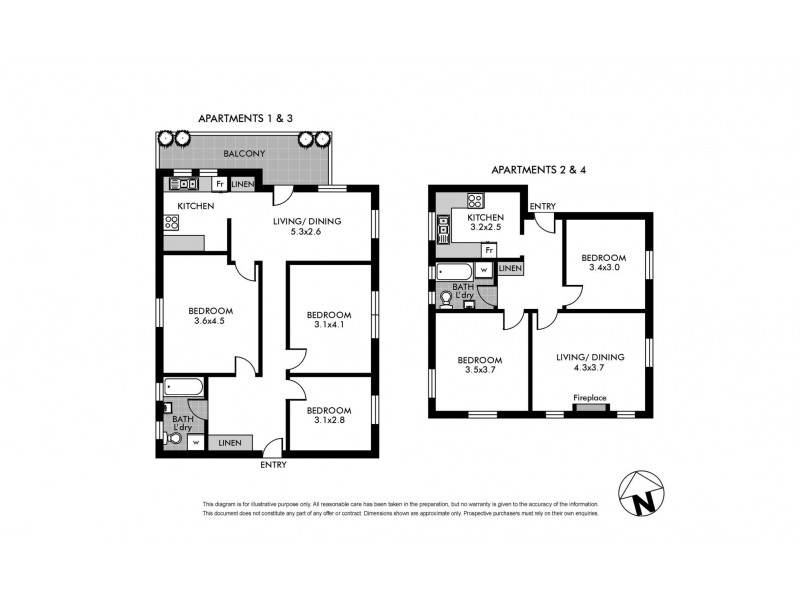 88 Francis Street, Bondi Beach NSW 2026 Floorplan