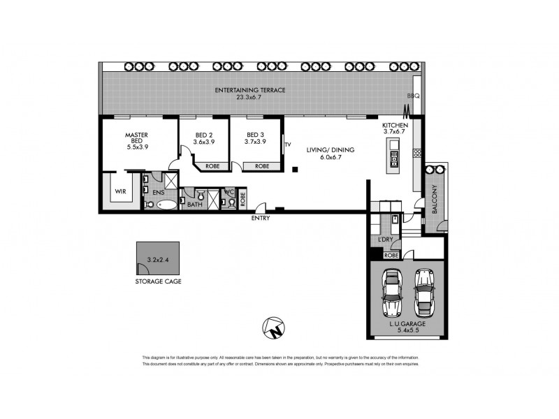 2/9 Benelong Crescent, Bellevue Hill NSW 2023 Floorplan