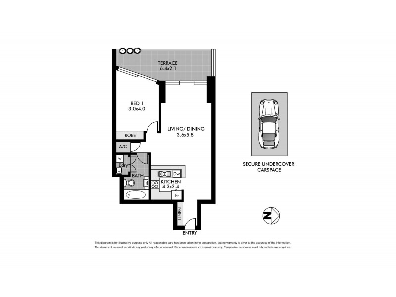 24/17-23 Newland Street, Bondi Junction NSW 2022 Floorplan