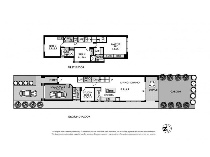 8B Owen Street, North Bondi NSW 2026 Floorplan