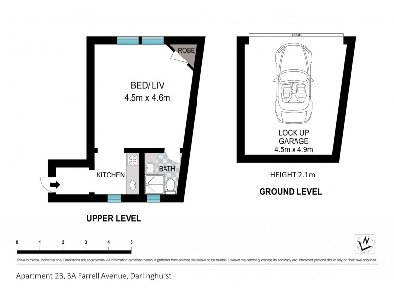 23/3A Farrell Avenue, Darlinghurst NSW 2010 Floorplan