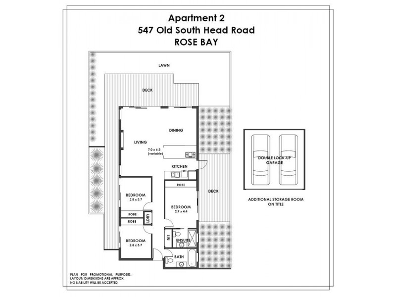 2/547 Old South Head Rd, Rose Bay NSW 2029