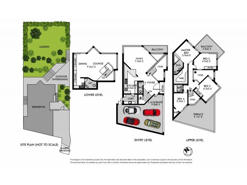 122 Hopetoun Ave, Vaucluse NSW 2030 Floorplan