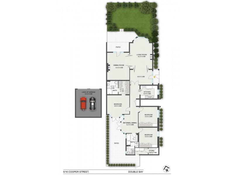 5/16-18 Cooper Street, Double Bay NSW 2028 Floorplan
