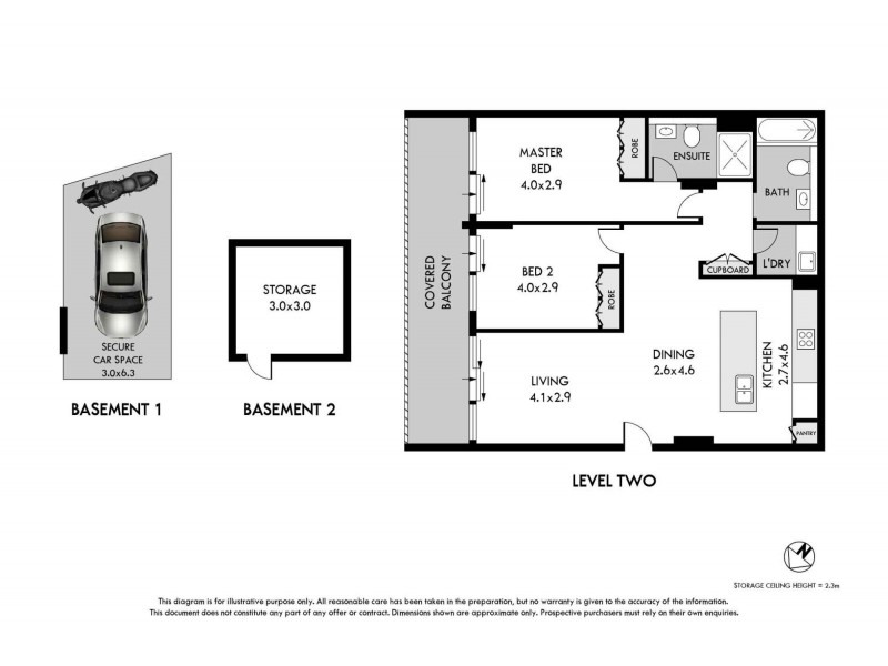 Rose Bay NSW 2029 Floorplan