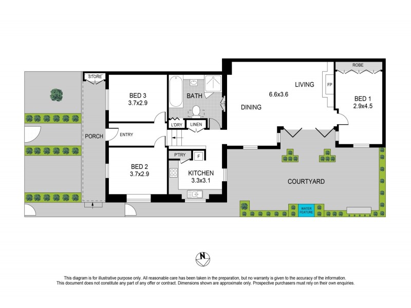 17 Edmund Street, Queens Park NSW 2022 Floorplan