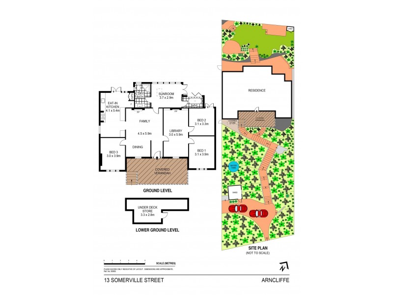 13 Somerville Street, Arncliffe NSW 2205 Floorplan