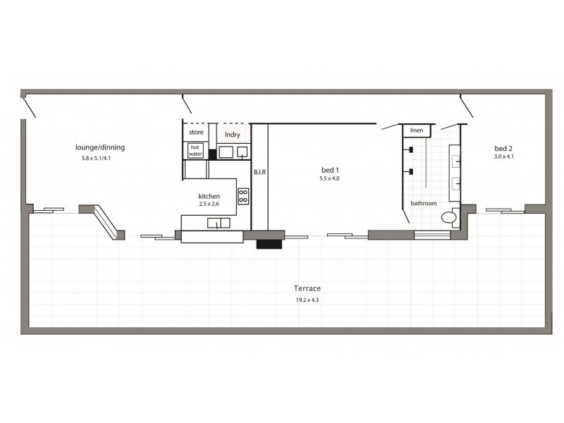 26/118 Crown Street, Darlinghurst NSW 2010 Floorplan