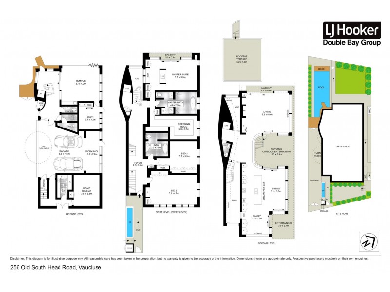 256 Old South Head Road, Vaucluse NSW 2030 Floorplan