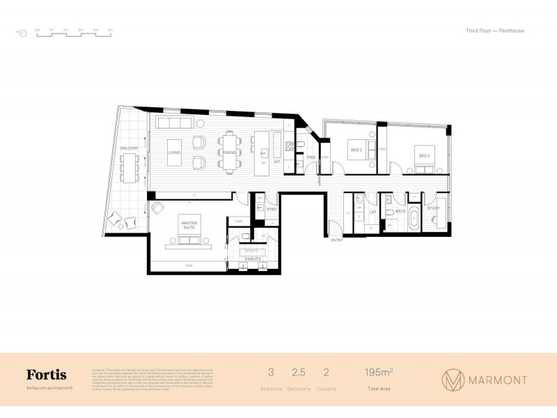 Penthouse New South Head Road, Double Bay NSW 2028 Floorplan