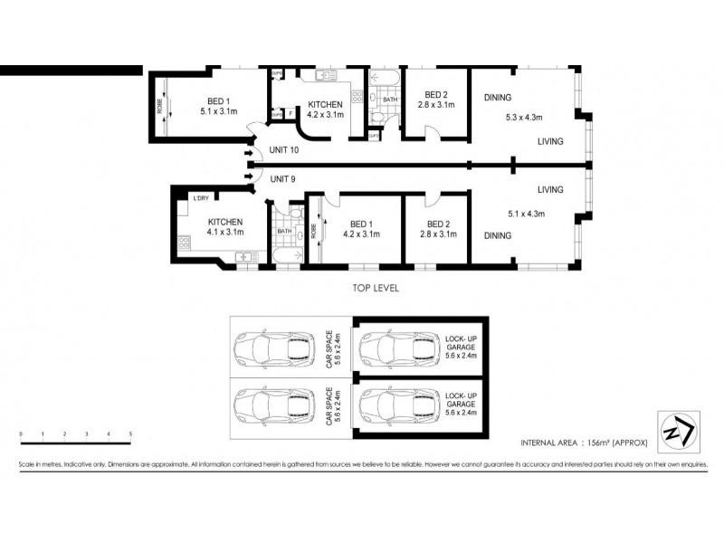 9&10/24 Stafford Street, Double Bay NSW 2028 Floorplan