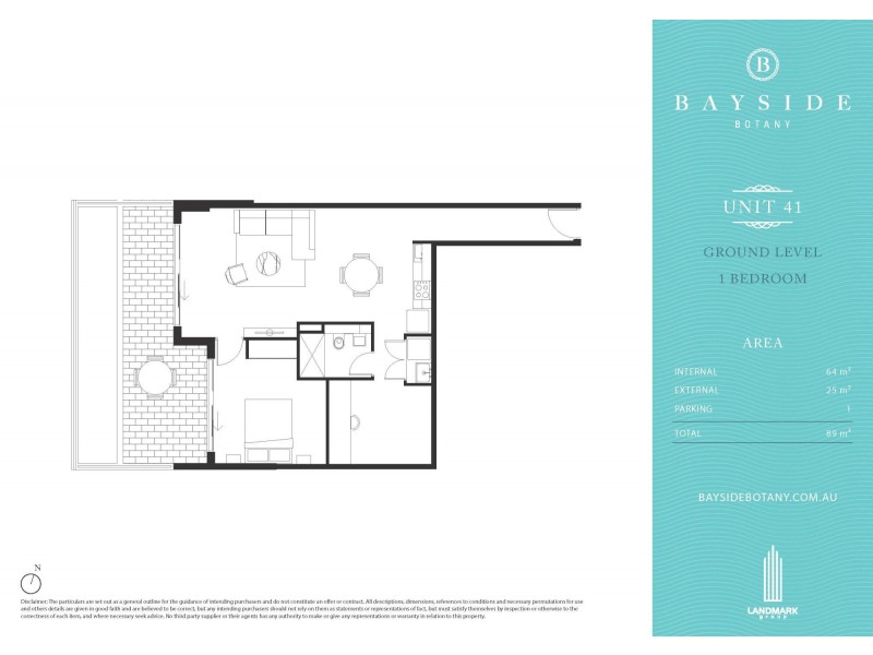 G09/82 Bay Street, Botany NSW 2019 Floorplan