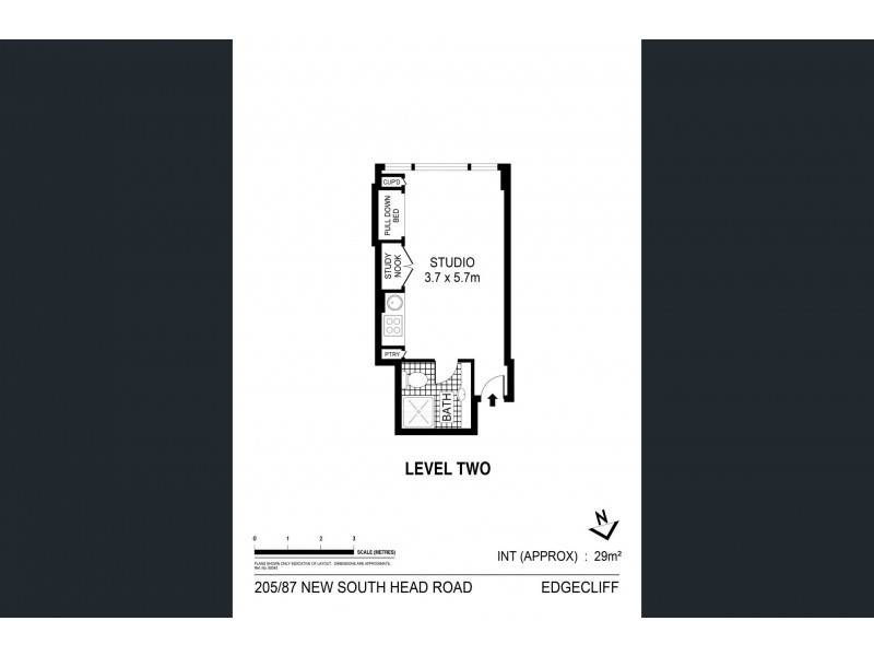 205/85 New South Head Road, Edgecliff NSW 2027 Floorplan