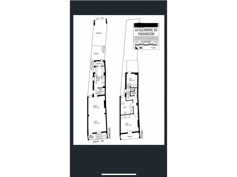 69 Glenmore Road, Paddington NSW 2021 Floorplan