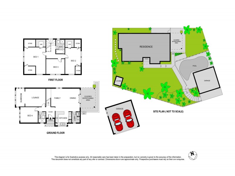 1A Billong Avenue, Vaucluse NSW 2030 Floorplan
