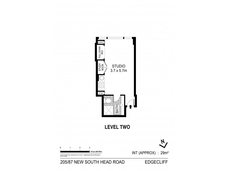 205/85-97 New South Head Road, Edgecliff NSW 2027 Floorplan