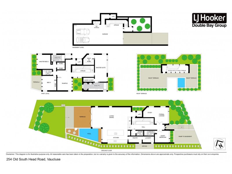 254 Old South Head Road, Vaucluse NSW 2030 Floorplan
