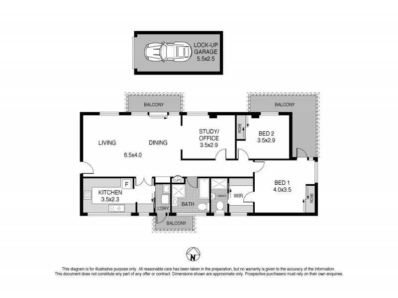 8/20 Penkivil Street, Bondi NSW 2026 Floorplan