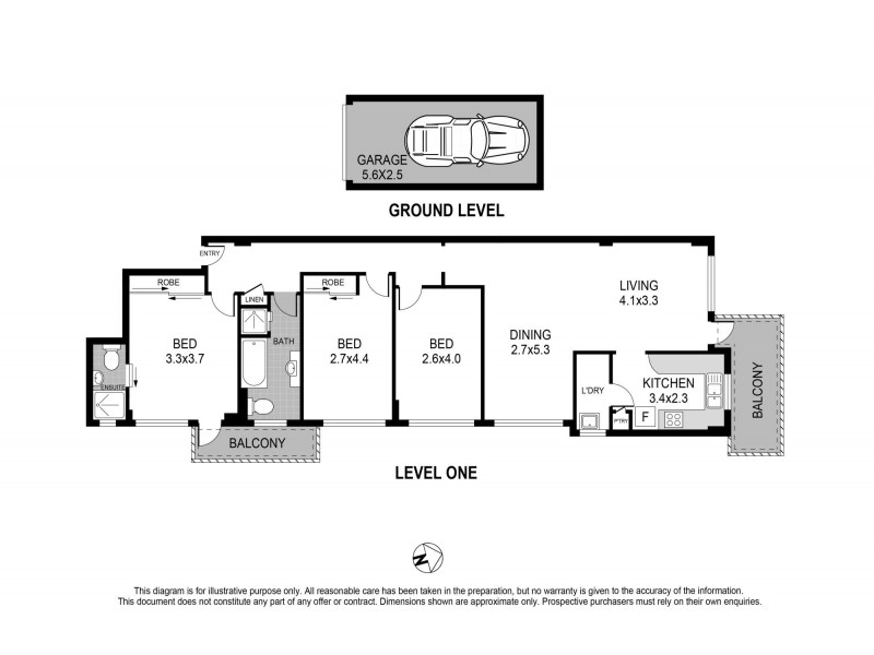 4/205 Birrell Street, Waverley NSW 2024 Floorplan