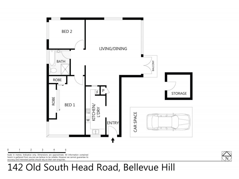 5/140-142 Old South Head Road, Bellevue Hill NSW 2023 Floorplan