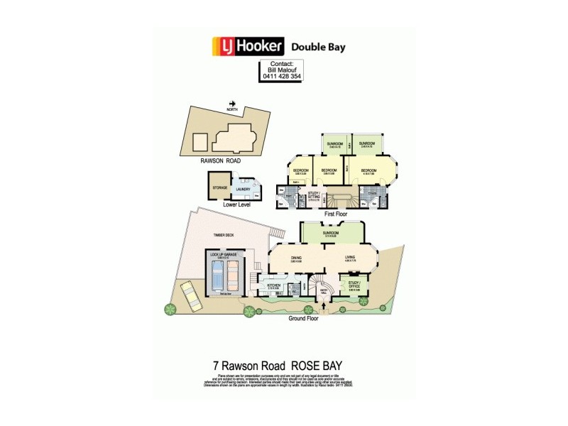 7 Rawson Road, Rose Bay NSW 2029 Floorplan